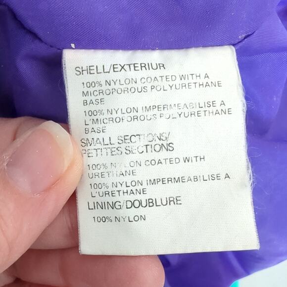 VTG 90s The North Face Extreme Anorak Long Cinch Jacket Blue Hooded Men's XL - Picture 11 of 15